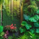 Crea un oasis verde en casa: la ubicación perfecta para un jardín vertical en exteriores