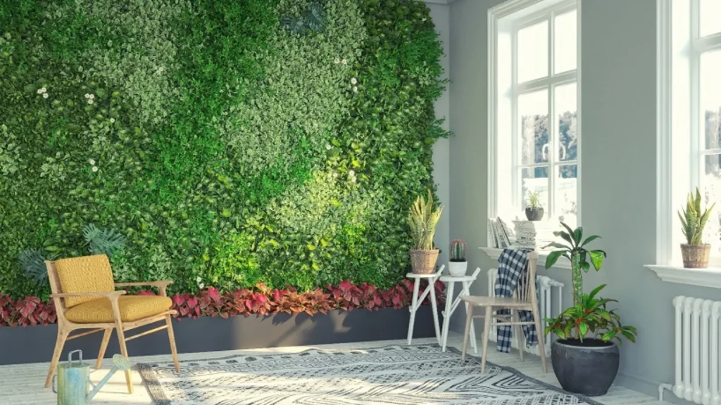 Disfruta de la naturaleza en casa con un jardín vertical en tu balcón